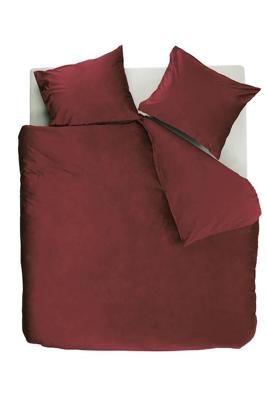 At Home by Beddinghouse At Home by BeddingHouse Tender Dekbedovertrek Donker Rood 140 x 200/220 cm