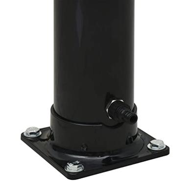 Solardouche 20 L 214 cm zwart