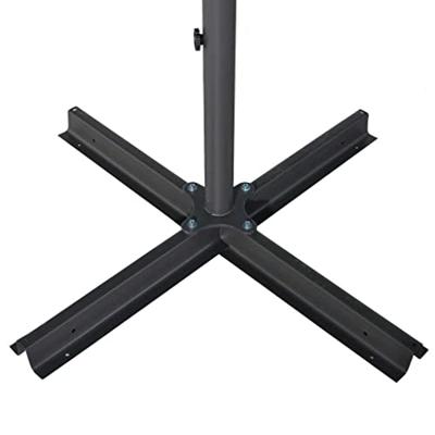VidaXL Parasol met aluminium paal 600 cm terracottakleurig