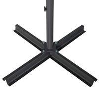 VidaXL Parasol met aluminium paal 600 cm terracottakleurig - thumbnail