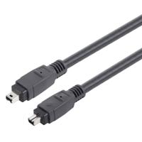 FireWire IEEE 1394 4Pin Male naar 4Pin mannelijke kabel lengte: 1 8 meter - thumbnail