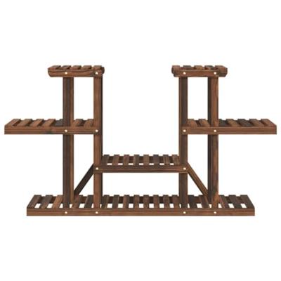 Plantenstandaard 110x25x73 cm massief vurenhout