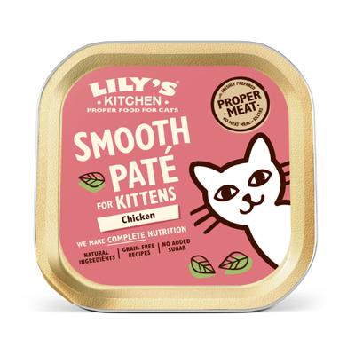 Lily's Kitchen Paté Kitten met Kip kattenvoer 85g
