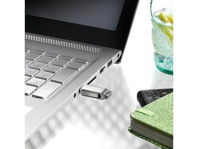 Intenso cMobile Line USB-stick 128 GB Zilver 3536491 USB-C 3.2 Gen 1, USB-A 3.2 Gen 1