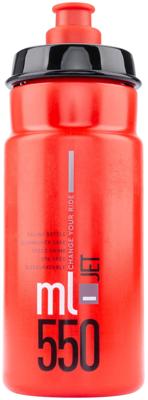 ELITE bidon "jet plus" bottle jet plus 550ml red/black