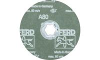 PFERD TOOLS 64190108 Combiclick korrel fiberschijf Ø 125 mm A 80 voor universele toepassingen Diameter 125 mm - thumbnail