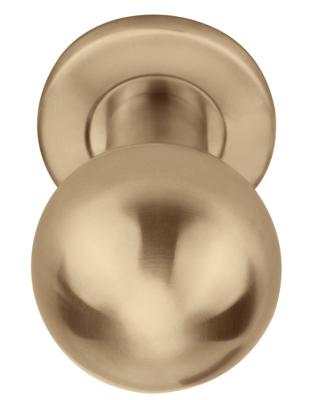 Formani Basics LB501V voordeurknop vast op rozet - PVD licht brons