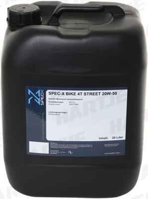 SPEC-X motoröl "bike 4t street" motor oil 4t 20w-50 stre 20l bike