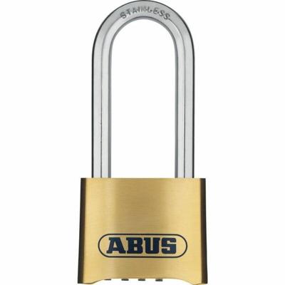 Combinatiehangslot - ABUS - 180IB/50HB63 B/DFNLI - Gesmeed messing huis - Roestvrijstalen handgreep - Numerieke code Combinatiehangslot - ABUS - 180IB/50HB63 B/DFNLI - Gesmeed messing huis - Roestvrijstalen handgreep - Numerieke code