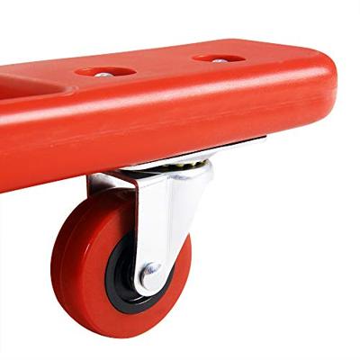 Ergonomisch gevormde Monteursbed Rood 90x40x10cm