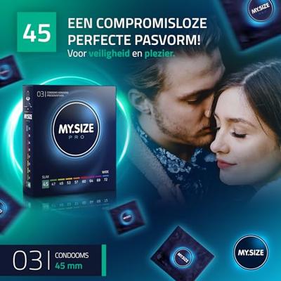 MySize 45 - Smallere Condooms 3 stuks - thumbnail