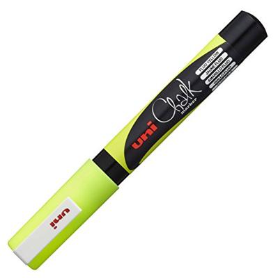 Uni-ball Krijtmarker fluo geel, ronde punt van 0,9-1,3 mm Uni-ball Krijtmarker fluo geel, ronde punt van 0,9-1,3 mm
