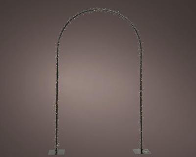 LED boog l2.50b130h230 cm zwart/wit kerstverlichting A Lumineo - Lumineo LED boog l2.50b130h230 cm zwart/wit kerstverlichting A Lumineo - Lumineo