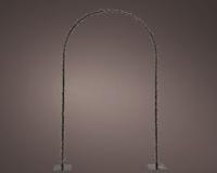 LED boog l2.50b130h230 cm zwart/wit kerstverlichting A Lumineo - Lumineo - thumbnail