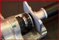 KS Tools 150.2237 Persluchtspindel voor remzuiger-adapter voor krappe ruimtes, 260 mm - thumbnail