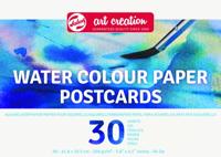 Aquarelverfpapier tac 200gr a6 blauw | 3 stuks - thumbnail