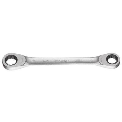 Gedore 2306719 4 R 8X9 Ringsleutel met ratel Sleutelbreedte (metrisch) 8 - 9 mm