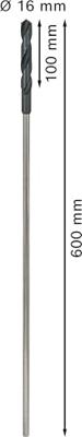 Bosch Accessoires Bekistings- en installatieboren 16 x 600 mm, d 10 mm 1st - 2608596346