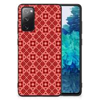 Samsung Galaxy S20 FE Back Case Batik Rood - thumbnail