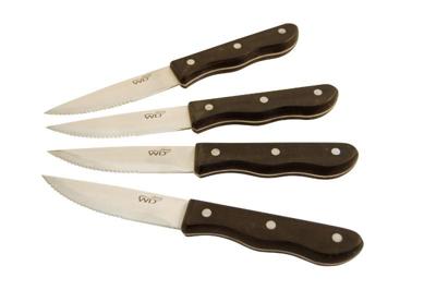 Jumbo Messenset van bakeliet, 4 stuks Jumbo Messenset van bakeliet, 4 stuks