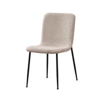 Stoel James Bouclé Beige - Set van 2 - thumbnail