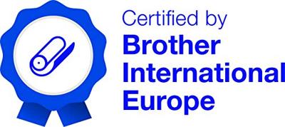 Brother BCS1J074102121 printeretiket Wit