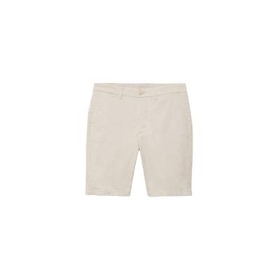 Mango Man regular fit short pastelgrijs