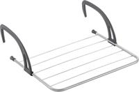 Metaltex Favonio Radiator-Balkon Droogrek 3 m Drooglijn Zilver/Zwart - thumbnail