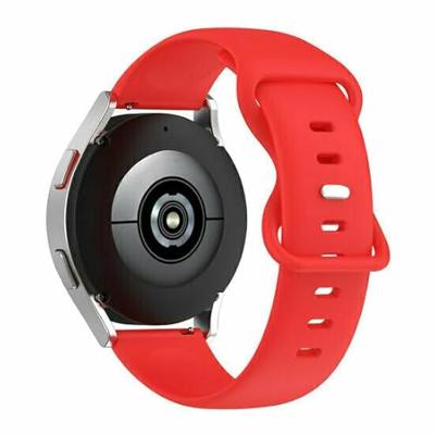 By Qubix - Solid color sportband - Rood - Compatible met Xiaomi Redmi Watch 5 Active/Redmi Watch 5 Lite - Compatible Xiaomi bandje