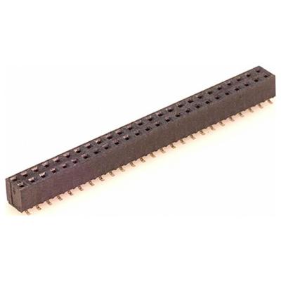 Molex 791091024 Female header, inbouw (standaard) Totaal aantal polen: 50 Inhoud: 1 stuk(s) Tube Molex 791091024 Female header, inbouw (standaard) Totaal aantal polen: 50 Inhoud: 1 stuk(s) Tube
