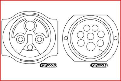 KS Tools 154.0013 Kabelontgrendelingsgereedschap voor ronde stekker en ronde insteekhulzen 1,5 / 3,5 mm KS Tools 154.0013 Kabelontgrendelingsgereedschap voor ronde stekker en ronde insteekhulzen 1,5 / 3,5 mm