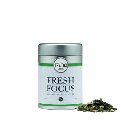 Teatox Vegan Thee Fresh Focus Green Tea Gingko (70 gram) Teatox Vegan Thee Fresh Focus Green Tea Gingko (70 gram)