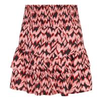 Indian Blue Jeans Meisjes rok ikat - Poppy rood - thumbnail