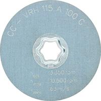 PFERD TOOLS 42000052 Combiclick harde vliesschijf CC Ø 115 mm A 100 G voor fijnslijpen & finish voor haakse slijpers Diameter 115 mm - thumbnail