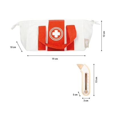 Dokterstas speelset voor kinderen small foot rood