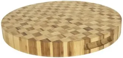 Diversen Bamboe snijplank blokjes patroon 38x4 cm