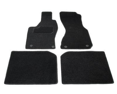 Automatten op maat - zwart stof - Audi 200 Quattro-V8 1983-1993