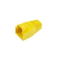 ACT TT4524 RJ45 Tule | 6,5 mm Kabel | Geel | 25 stuks - thumbnail