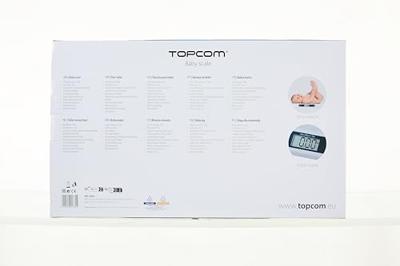 Topcom WG2490 Baby Weegschaal Digital Baby Scale 2000 Topcom WG2490 Baby Weegschaal Digital Baby Scale 2000