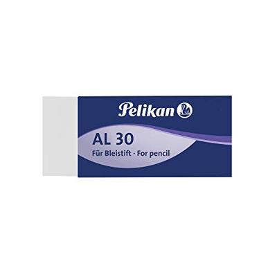 Pelikan witte potloodgom AL doos van 30 stuks Pelikan witte potloodgom AL doos van 30 stuks