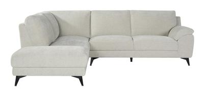 LABEL51 Loungebank 'Santino' Links, Elite stof, kleur Naturel