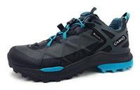 AKU Rocket Dfs Gtx Lage Wandelschoen Dames Black/Turquoise 37,5 - thumbnail