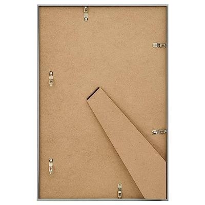 Fotolijsten 3 st voor tafel 21x29,7cm MDF zilverkleurig