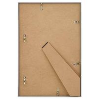 Fotolijsten 3 st voor tafel 21x29,7cm MDF zilverkleurig - thumbnail