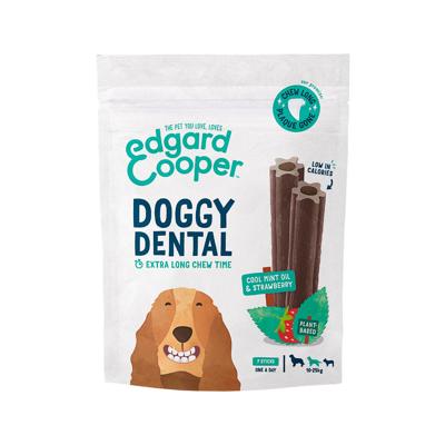 Edgard & Cooper Doggy Dental Munt & Aardbei Medium 7 sticks