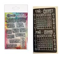 Ranger Ink Ranger • dylusions diddy clear stamps boxed monthly - thumbnail