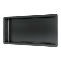 Inbouwnis Brauer Gunmetal Edition 30x60 cm Geborsteld Gunmetal PVD - thumbnail
