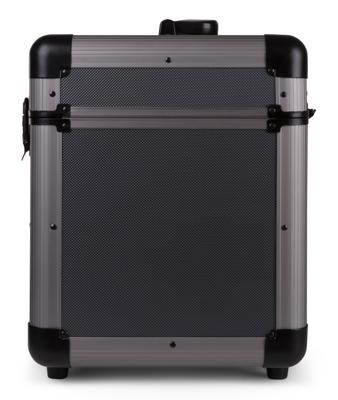 Power Dynamics RC100 Vinyl Record case voor 12 inch platen titanium Power Dynamics RC100 Vinyl Record case voor 12 inch platen titanium