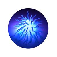 Johntoy Spike fluffy bal met licht, ø 12cm - thumbnail