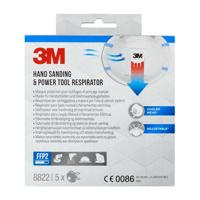 Stofmasker 3m 8822 ffp2 met ventiel 5st | 6 stuks - thumbnail